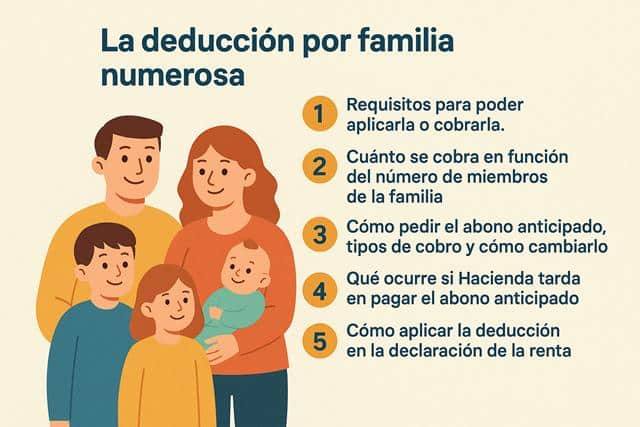 Deducción por Familia Numerosa 2026
