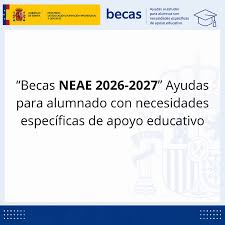 Becas NEAE 2026